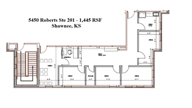 5450 Roberts St, Shawnee, KS for lease Floor Plan- Image 1 of 1