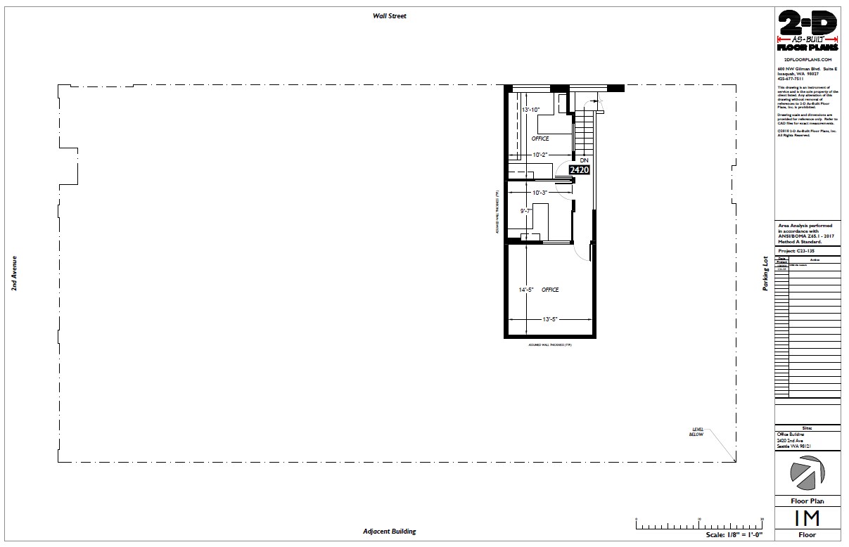 2420 2nd Ave, Seattle, WA 98121 Wall Street Office at 2420 2nd Avenue