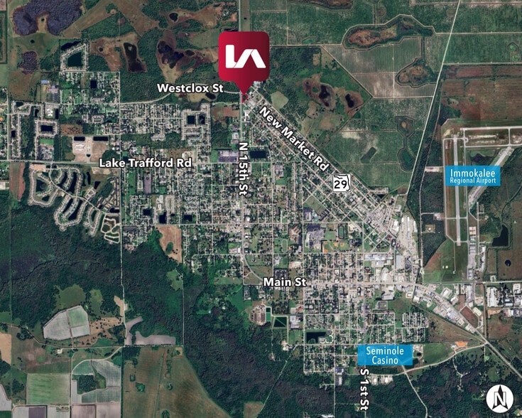 Pinellas St St, Immokalee, FL for lease - Aerial - Image 2 of 2