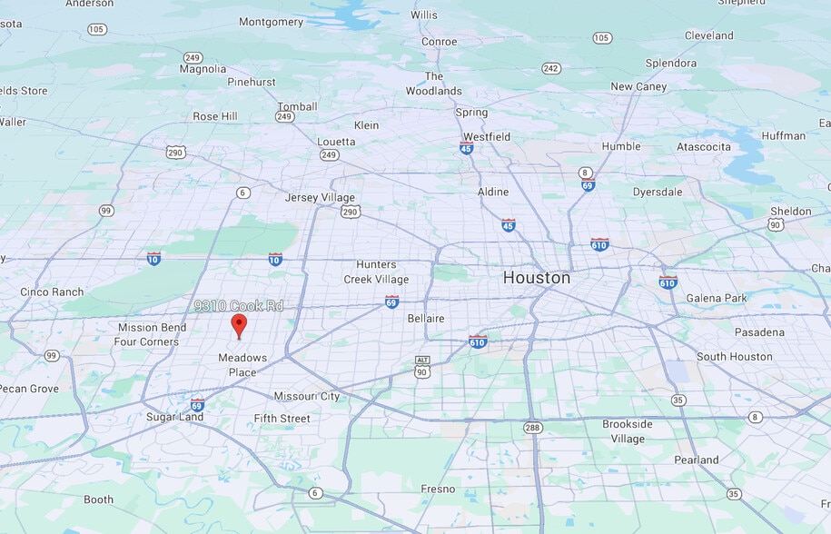 9310 Cook rd, Houston, TX for sale - Aerial - Image 3 of 3