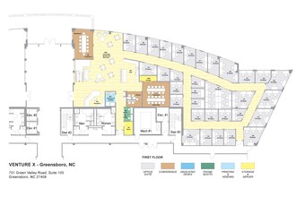 701 Green Valley Rd, Greensboro, NC for lease Floor Plan- Image 2 of 2