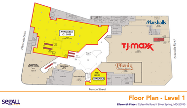 8661 Colesville Rd, Silver Spring, MD for lease Floor Plan- Image 1 of 1