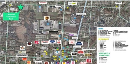 19697 Commerce Pky, Middleburg Heights, OH - AERIAL map view