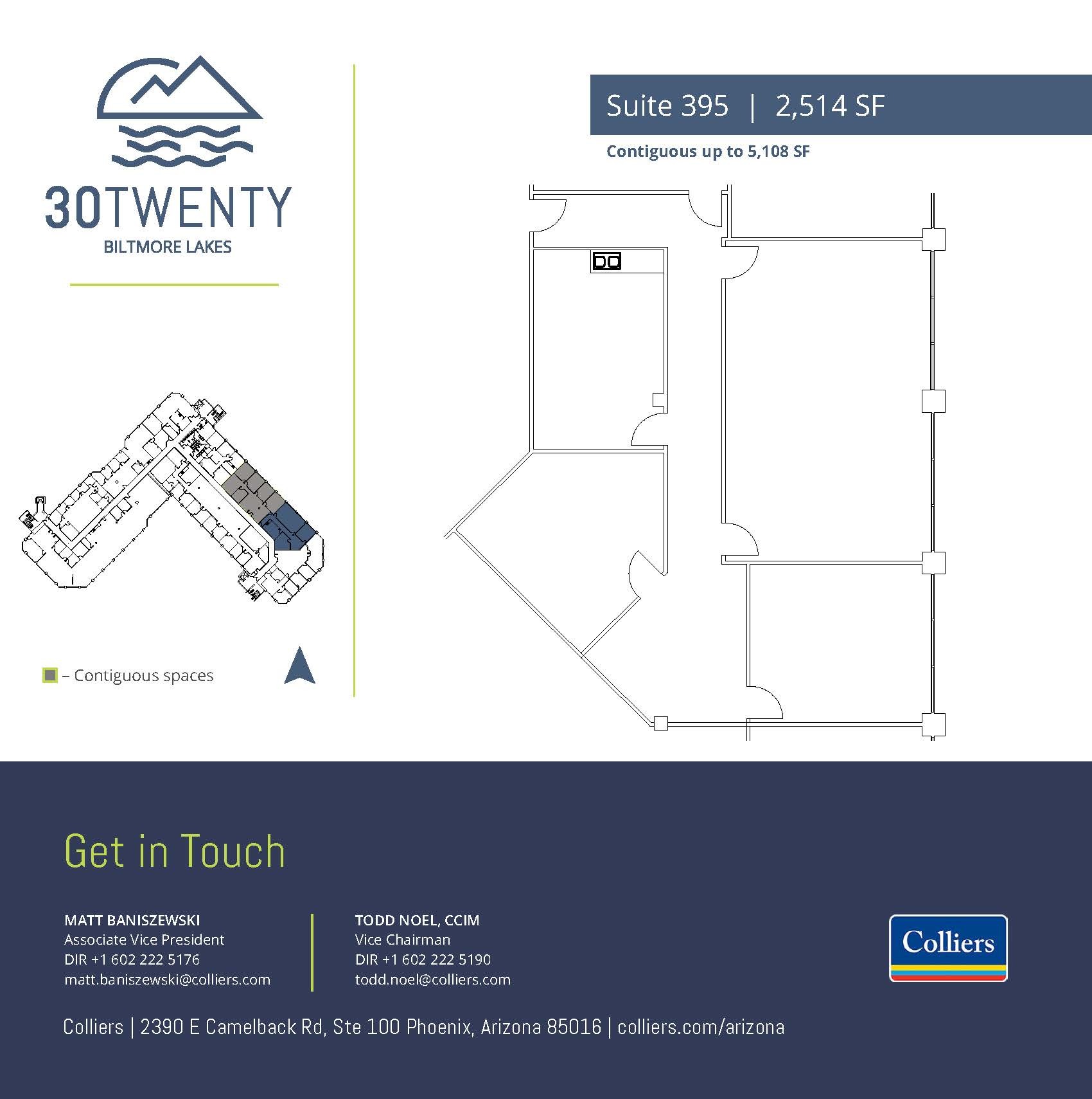 3020 E Camelback Rd, Phoenix, AZ for lease Floor Plan- Image 1 of 2