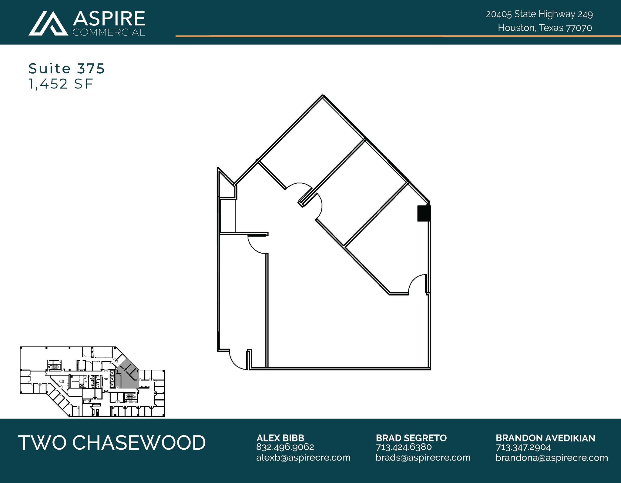 20333 State Highway 249, Houston, TX for lease Floor Plan- Image 1 of 1