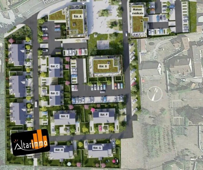 Office in Barjouville for lease - Site Plan - Image 2 of 4