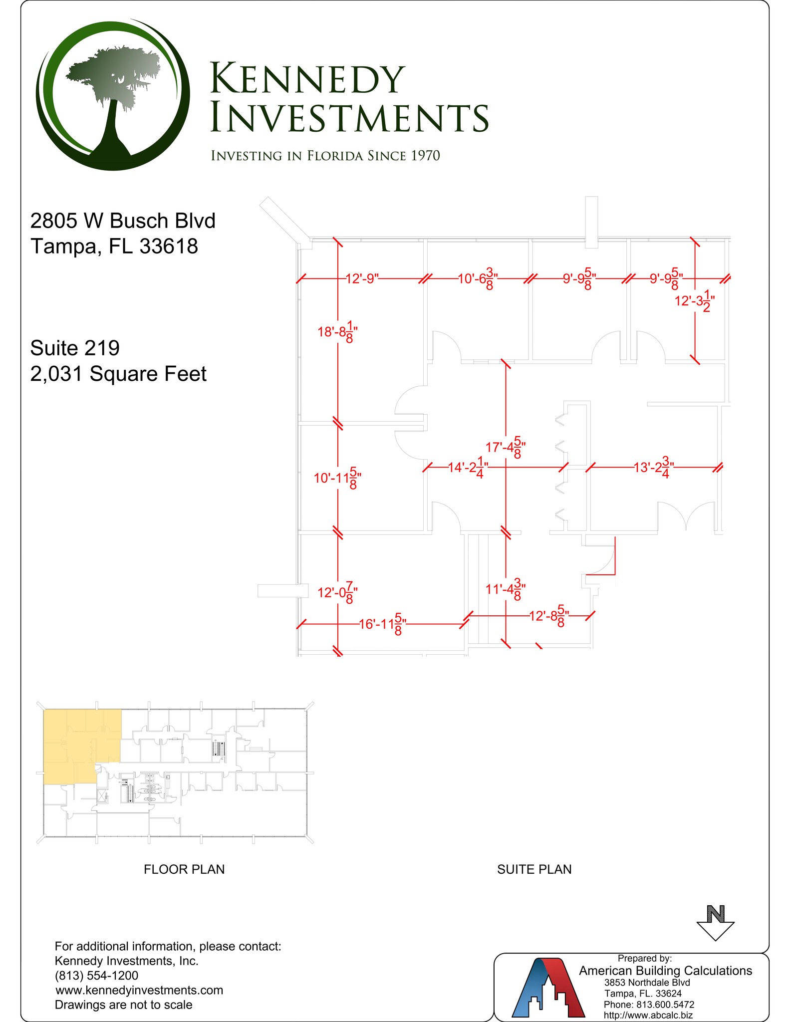 2807 W Busch Blvd, Tampa, FL for lease Site Plan- Image 1 of 1