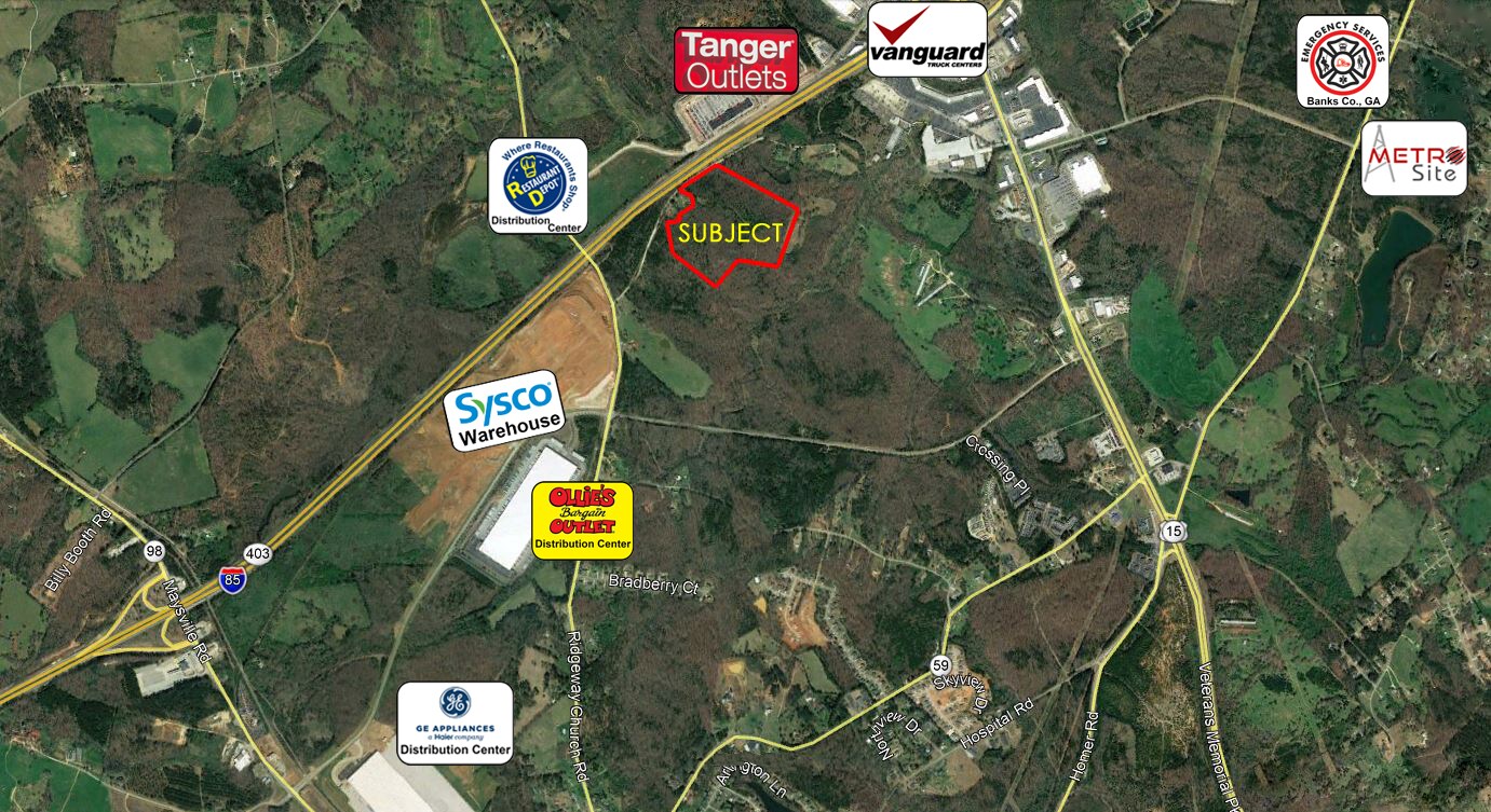 Haggard Rd, Commerce, GA for sale Aerial- Image 1 of 1