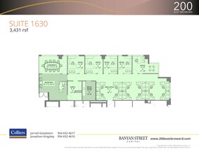 200 E Broward Blvd, Fort Lauderdale, FL for lease Floor Plan- Image 1 of 2