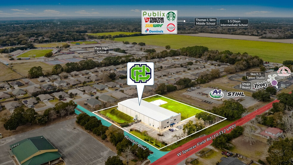 4805 W Spencer Field Rd, Pace, FL for sale - Building Photo - Image 3 of 5