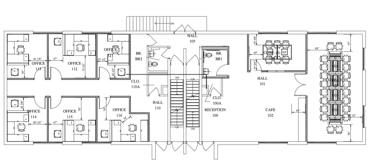 1575 McFarland Rd, Pittsburgh, PA for lease Typical Floor Plan- Image 1 of 1