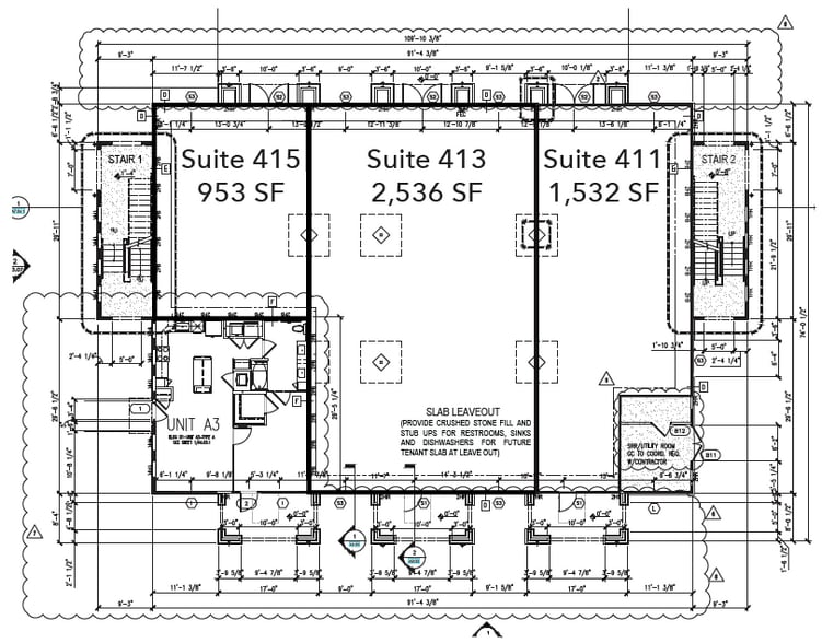 400 Alex Ridge Dr, Fuquay Varina, NC for lease - Floor Plan - Image 3 of 65