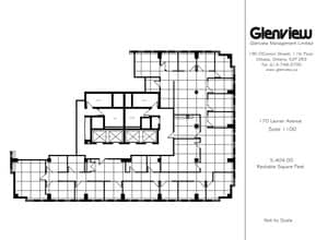 170 Laurier Ave W, Ottawa, ON for lease Floor Plan- Image 1 of 1