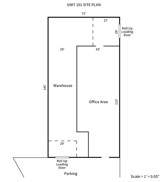 3957 S Hill St, Los Angeles, CA for lease - Site Plan - Image 3 of 5