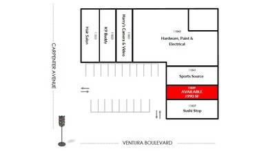 11837-11855 Ventura Blvd, Studio City, CA for lease Floor Plan- Image 1 of 1