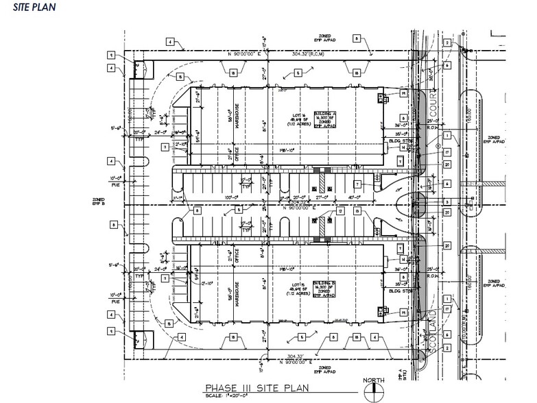 22280-22330 S Scotland Ct, Queen Creek, AZ for lease - Site Plan - Image 3 of 3