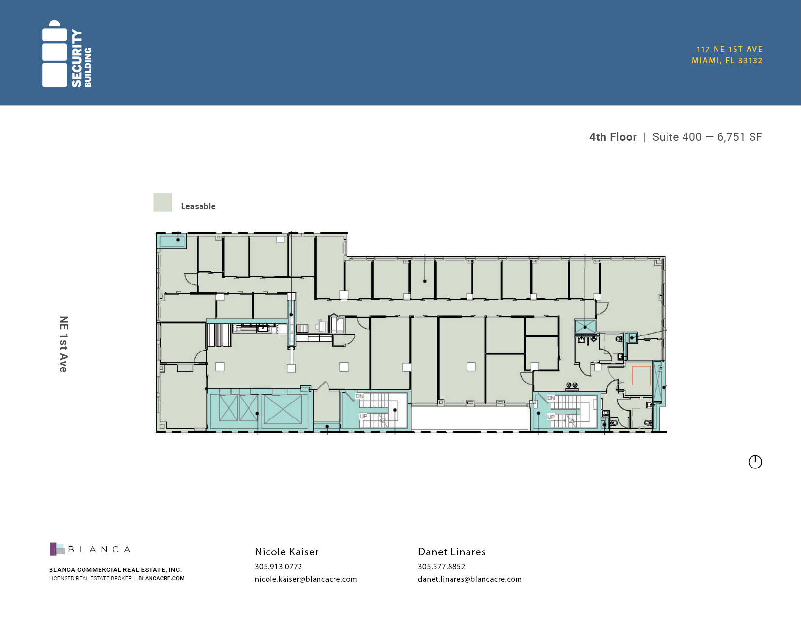 117 NE 1st Ave, Miami, FL for lease Floor Plan- Image 1 of 1