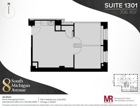 8 S Michigan Ave, Chicago, IL for lease Floor Plan- Image 1 of 1