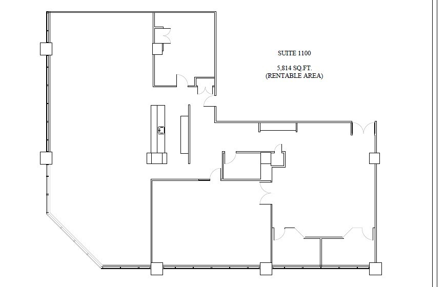 50 Burnhamthorpe Rd W, Mississauga, ON for lease Floor Plan- Image 1 of 1