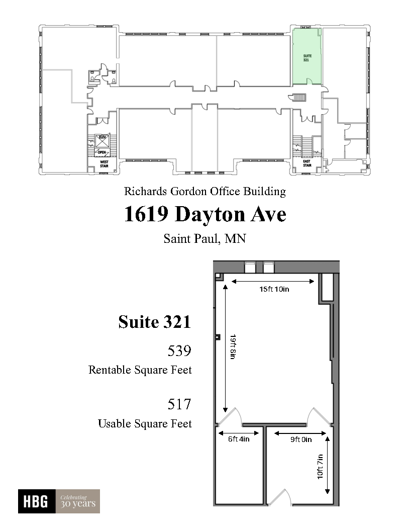 1619 Dayton Ave, Saint Paul, MN for lease Floor Plan- Image 1 of 6