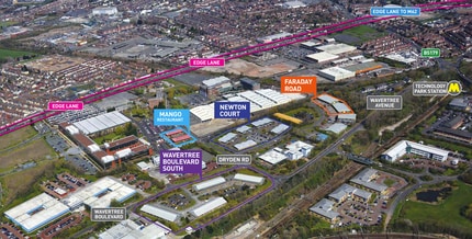 Wavertree Blvd S, Liverpool, MSY - AERIAL  map view