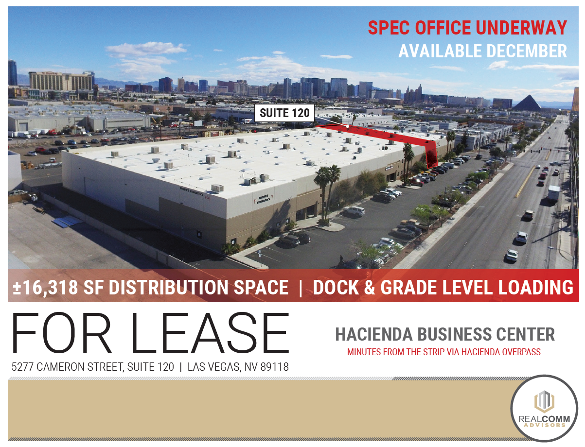 5277 Cameron St, Las Vegas, NV for lease Building Photo- Image 1 of 5