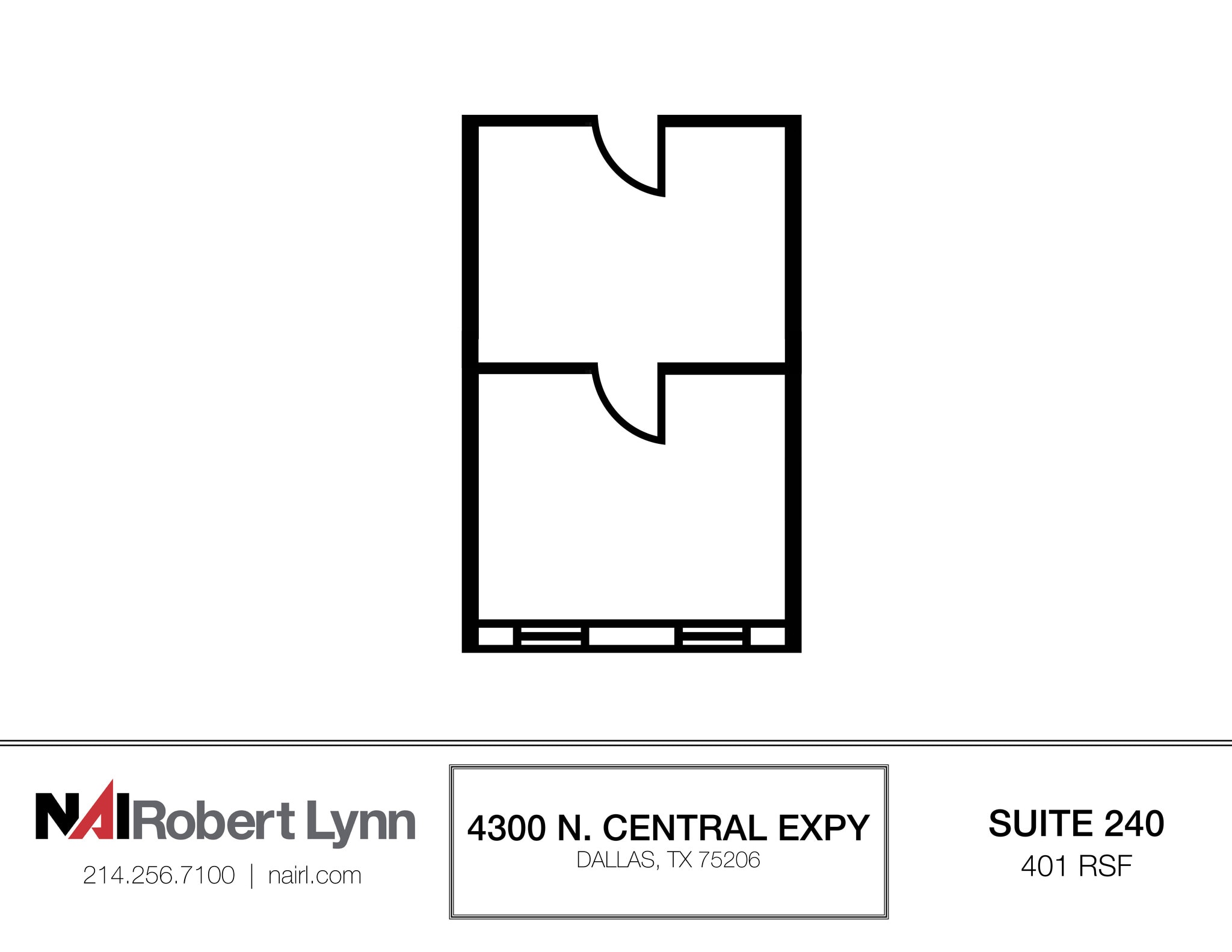 4300 N Central Expy, Dallas, TX for lease Floor Plan- Image 1 of 1