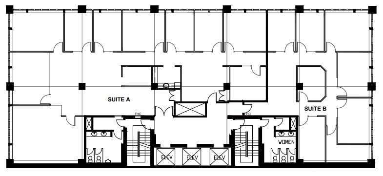 640 8th Ave SW, Calgary, AB for lease Floor Plan- Image 1 of 1