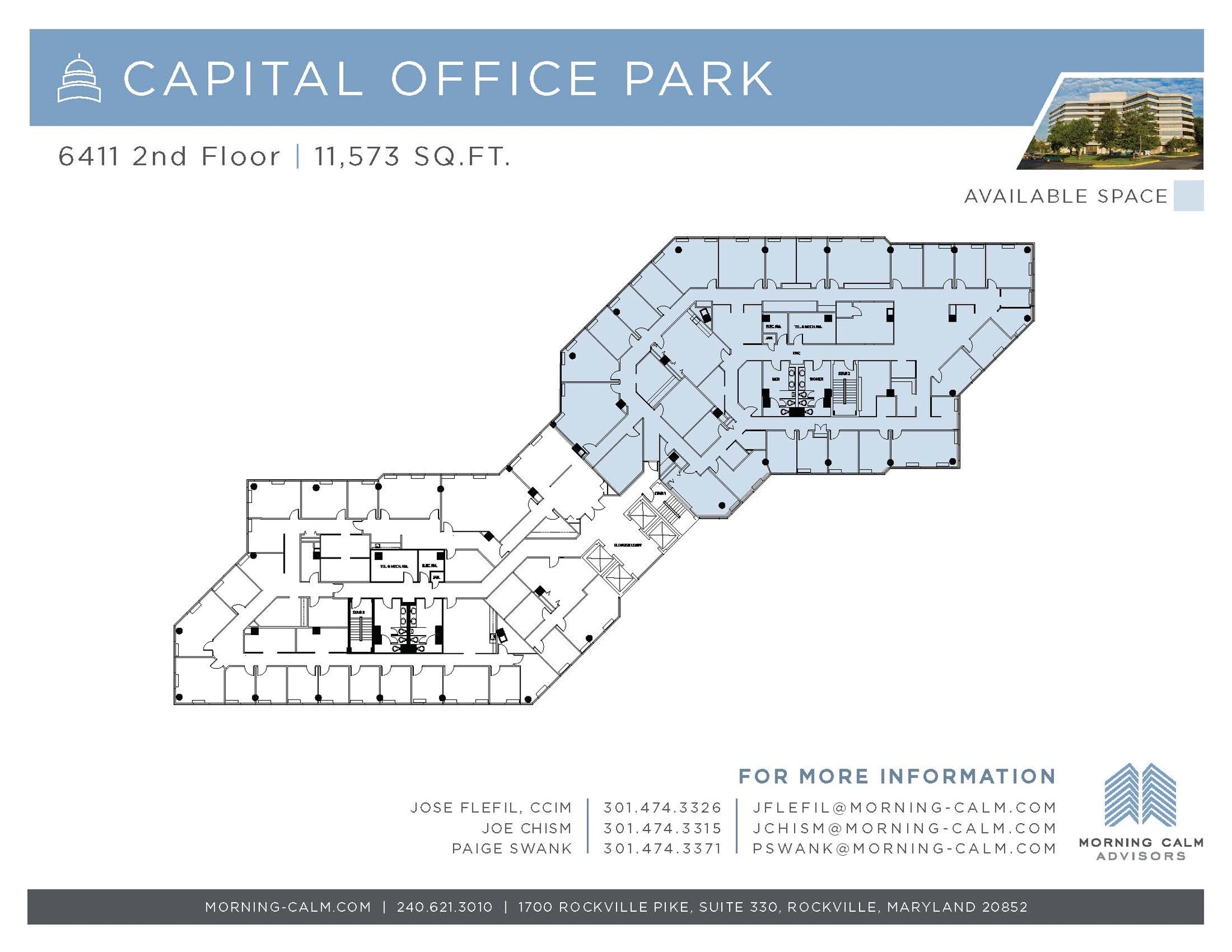 6411 Ivy Ln, Greenbelt, MD for lease Floor Plan- Image 1 of 1