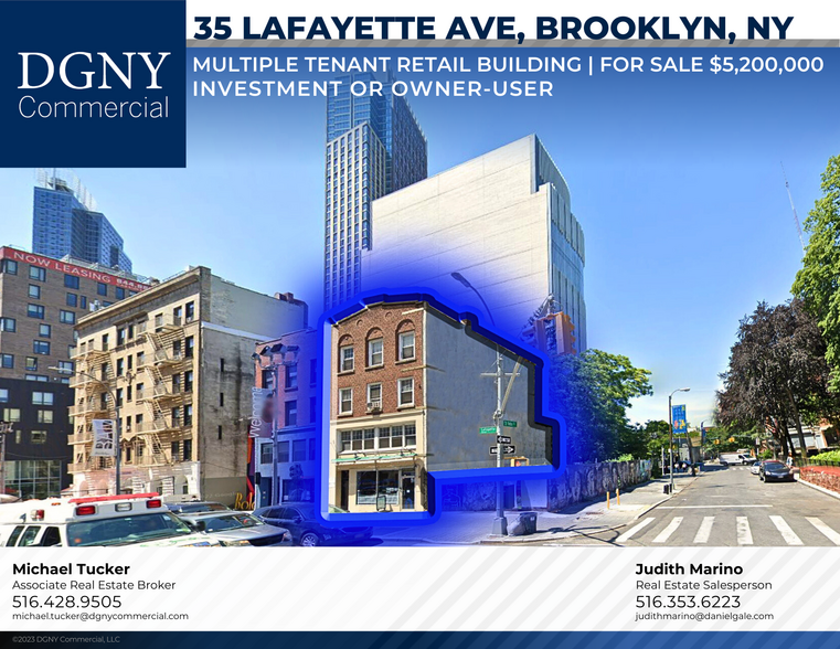 35 Lafayette Ave, Brooklyn, NY for sale - Building Photo - Image 1 of 1