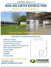 1045 N Main St, Riverside, CA for lease Interior Photo- Image 1 of 13