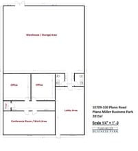 10701-10727 Plano Rd, Dallas, TX for lease Floor Plan- Image 1 of 7