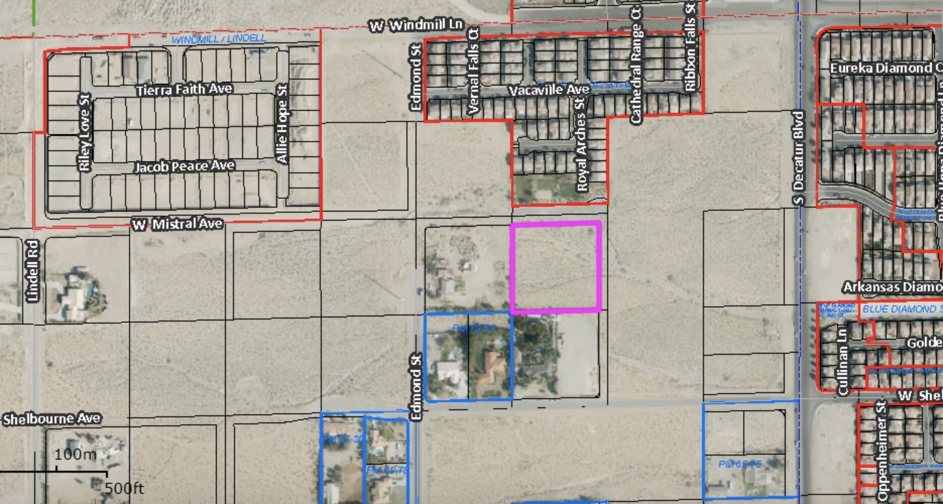 Decatur And Shelbourne, Las Vegas, NV for sale Aerial- Image 1 of 1