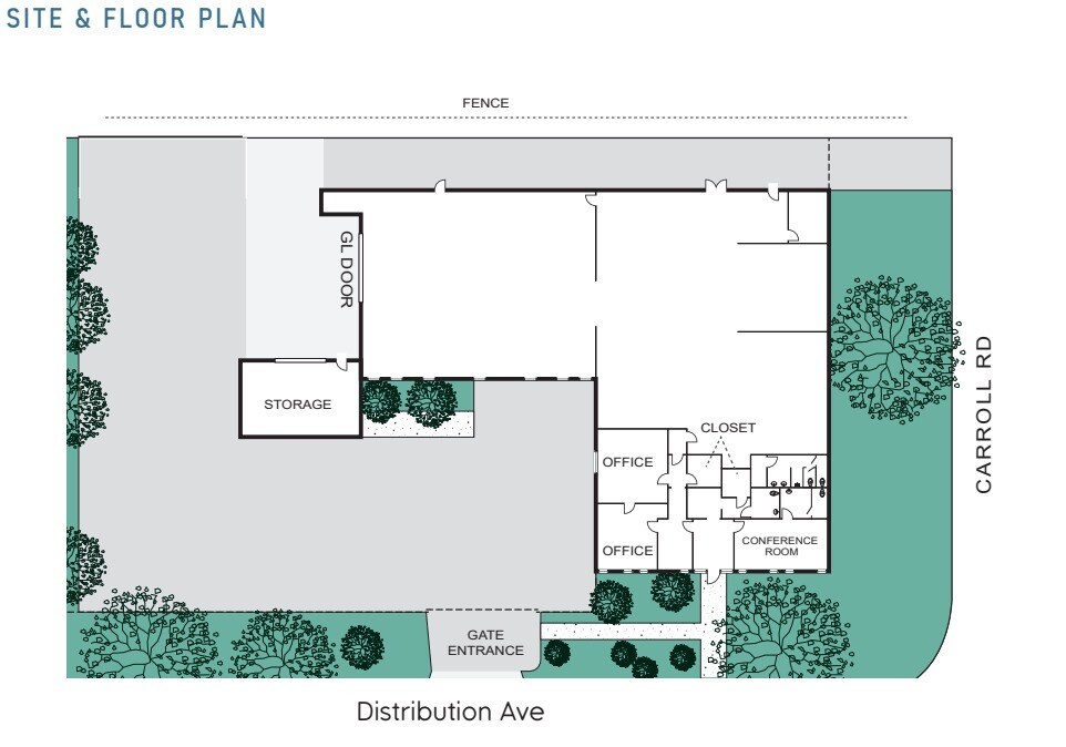 7355 Carroll Rd, San Diego, CA for lease Floor Plan- Image 1 of 1