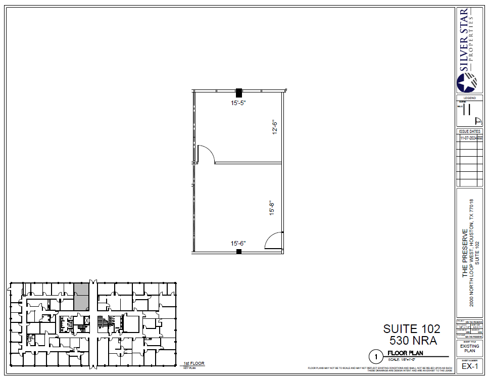 2000 N Loop Fwy W, Houston, TX for lease Floor Plan- Image 1 of 1