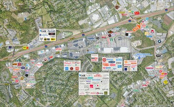 410 Lovell Rd, Knoxville, TN - AERIAL  map view