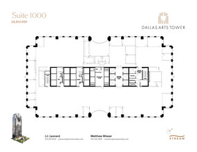 2200 Ross Ave, Dallas, TX for lease Floor Plan- Image 1 of 1