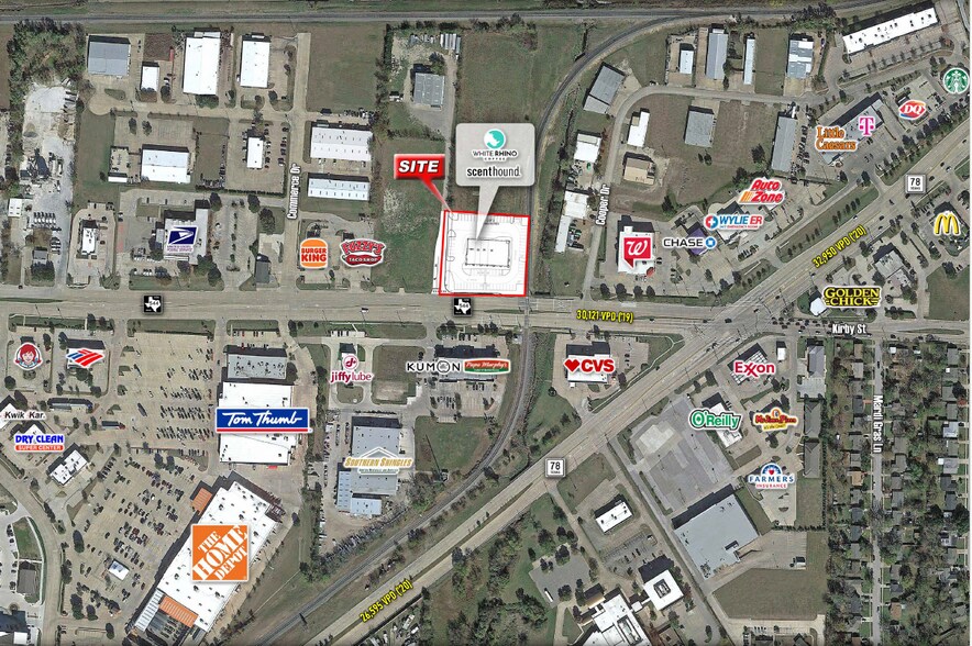 NWQ HIGHWAY 78 & FM 544, Wylie, TX for lease - Building Photo - Image 1 of 3