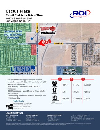 More details for 10571-10589 S Rainbow Blvd, Las Vegas, NV - Land for Lease