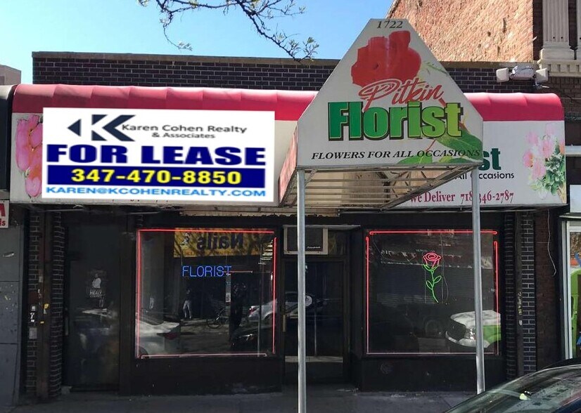 1722 Pitkin Ave, Brooklyn, NY, 11212 Retail Space For Lease