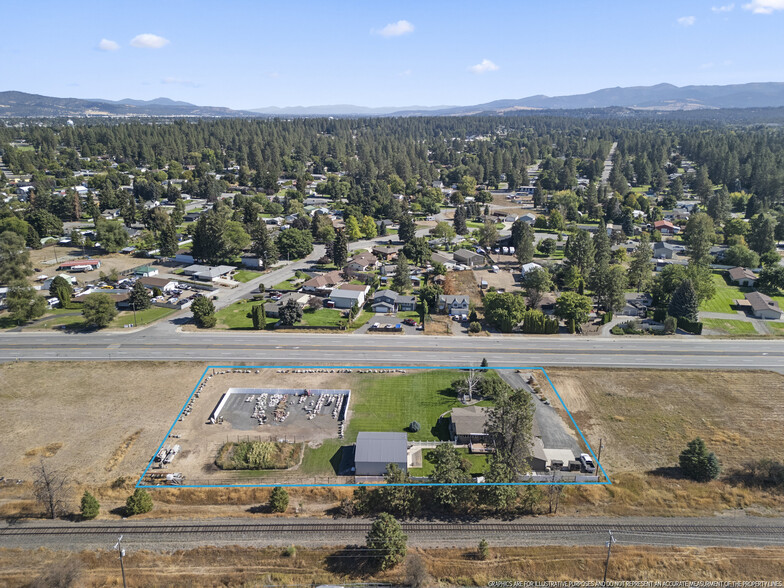 2610 S Dishman Mica Rd, Spokane Valley, WA for sale - Aerial - Image 2 of 8