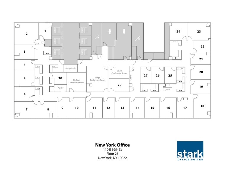 110 E 59th St, New York, NY for lease - Site Plan - Image 2 of 14