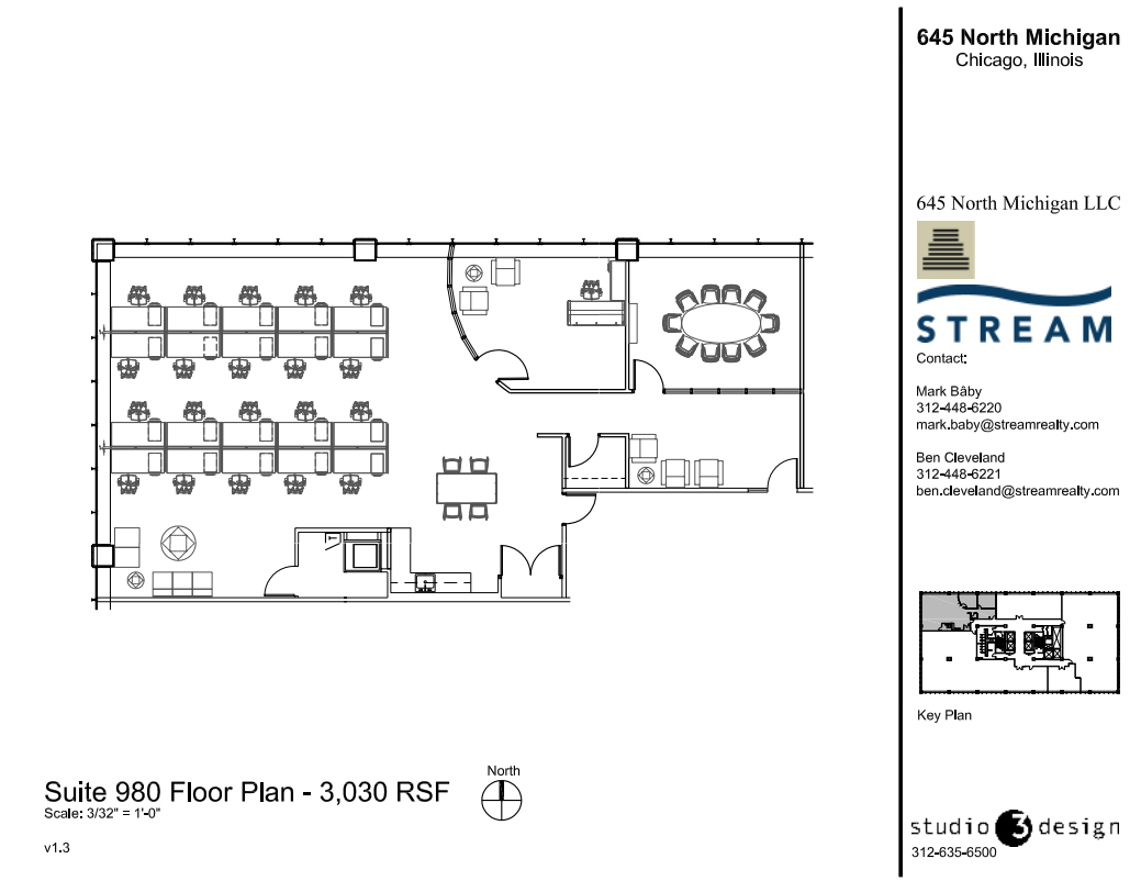 645 N Michigan Ave, Chicago, IL for lease Floor Plan- Image 1 of 1