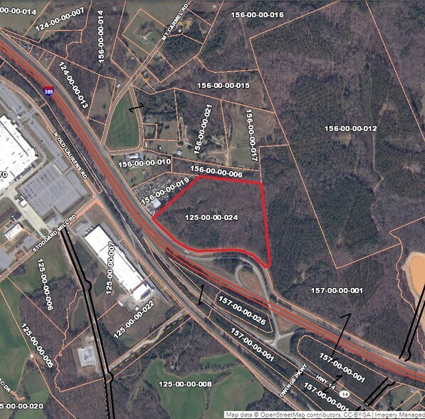 Gis Laurens County Sc 3316 N Old Laurens Rd, Gray Court, Sc 29645 - 30 Acres In Laurens County |  Loopnet