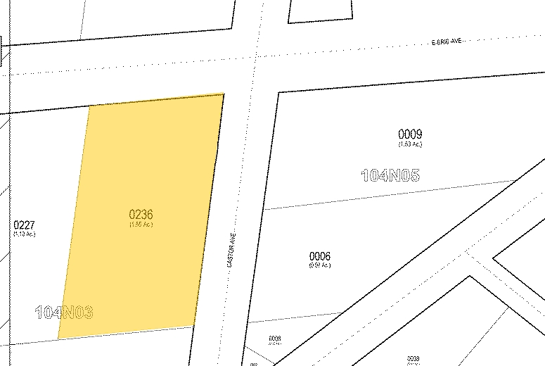 1440-1466 E Erie Ave, Philadelphia, PA for lease - Plat Map - Image 2 of 8