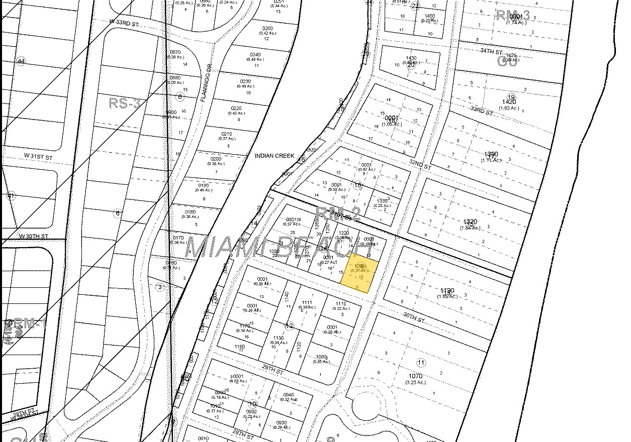 3010 Collins Ave, Miami, FL for sale Plat Map- Image 1 of 1