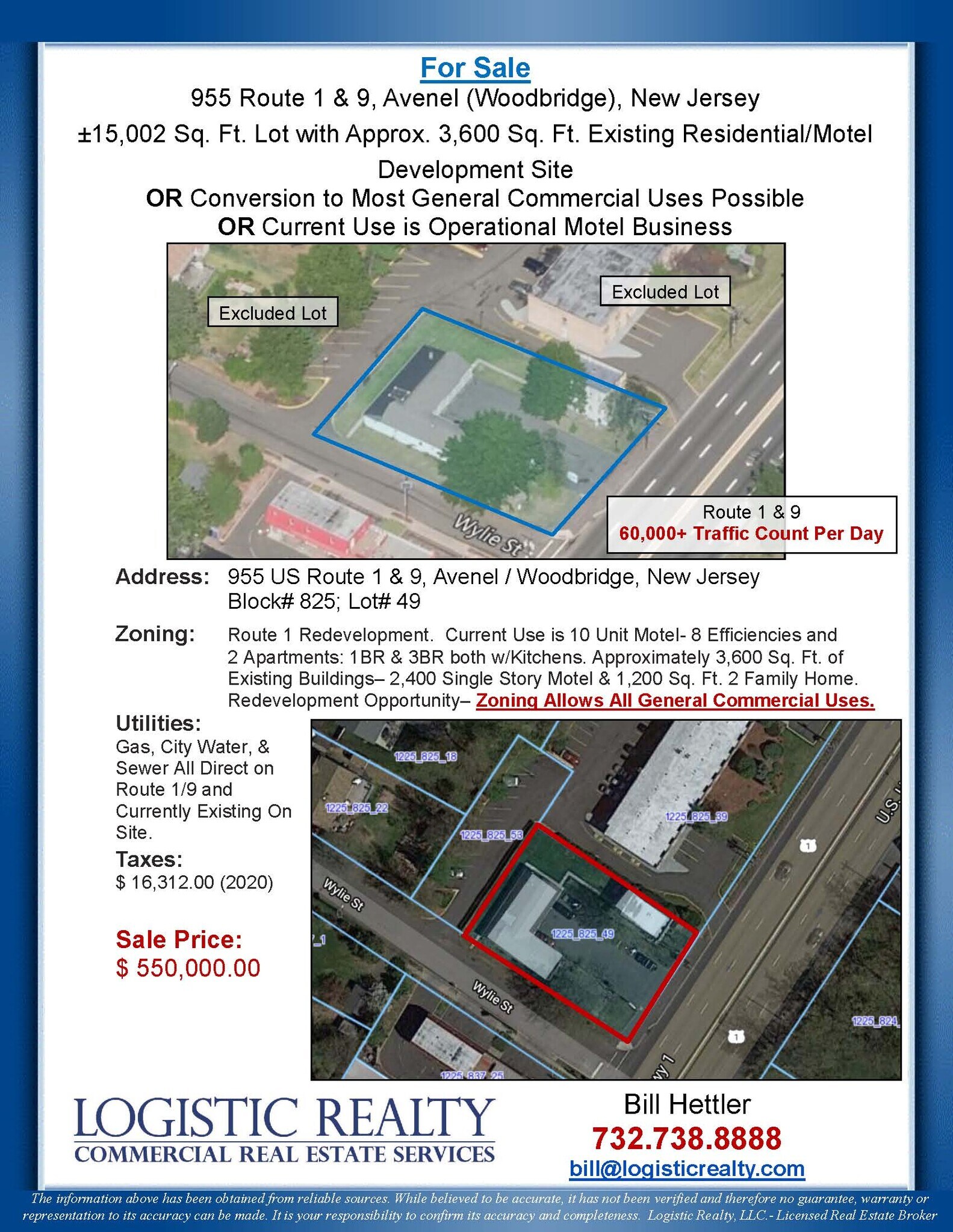 955 Route 1 S, Avenel, NJ for sale Building Photo- Image 1 of 1