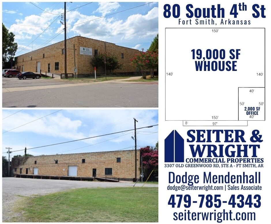 80 S 4th St, Fort Smith, AR for lease Building Photo- Image 1 of 4