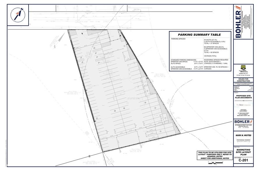 217 Beacham St, Chelsea, MA for lease - Site Plan - Image 2 of 7