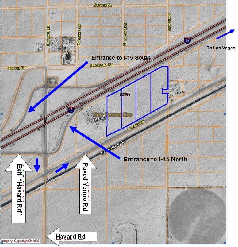 Yermo & Harvard Rd, Newberry Springs, CA for sale Building Photo- Image 1 of 1